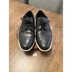 Cole Haan Grand Crosscourt II Mens Black Leather Sneakers C33187 Size 8.5 M